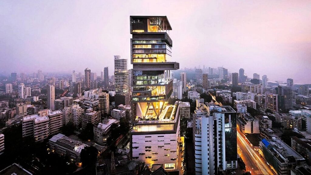 Antilia Mukesh Ambani Mumbai
